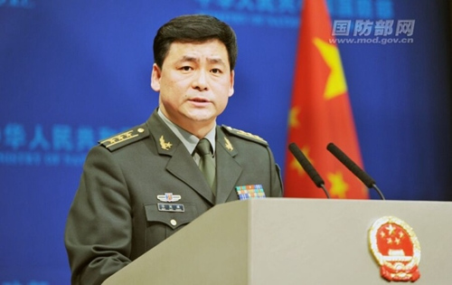 国防部新闻发言人任国强。图片来源:国防部网。 国防部新闻发言人任国强。图片来源:国防部网。