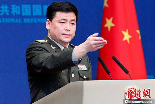 2月23日,中国国防部新闻发言人任国强回答记者提问。<a target='_blank' href='http://www.chinanews.com/'>中新社</a>记者 宋吉河 摄 2月23日,中国国防部新闻发言人任国强回答记者提问。<a target='_blank' href='http://www.chinanews.com/'>中新社</a>记者 宋吉河 摄