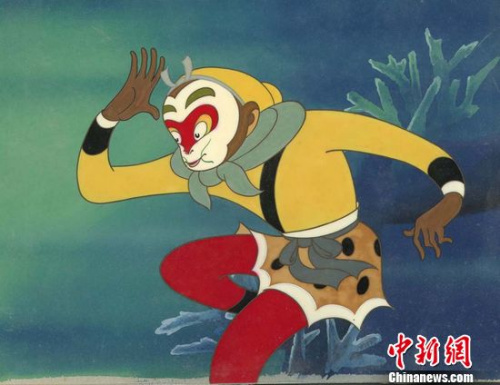 资料图:国产动漫《大闹天宫》。 资料图:国产动漫《大闹天宫》。