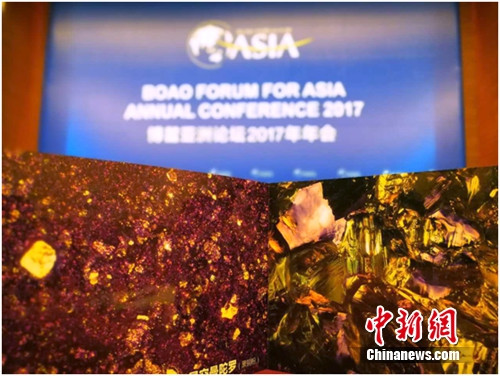 刘志光分享的有色金属微观摄影图片引发“博鳌猜想” 刘志光分享的有色金属微观摄影图片引发“博鳌猜想”