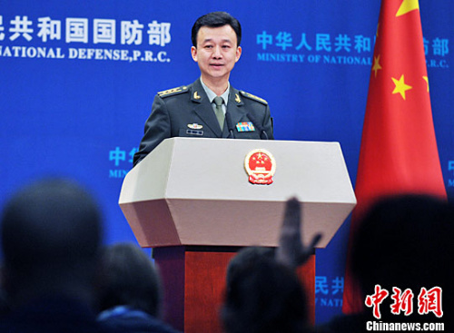 中国国防部新闻局副局长、国防部新闻发言人吴谦 资料图