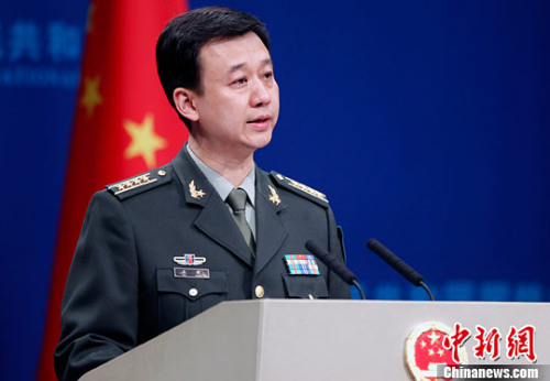 3月30日下午,中国国防部新闻发言人吴谦回答记者提问。<a target='_blank' href='http://www.chinanews.com/'>中新社</a>记者 宋吉河 摄 3月30日下午,中国国防部新闻发言人吴谦回答记者提问。<a target='_blank' href='http://www.chinanews.com/'>中新社</a>记者 宋吉河 摄