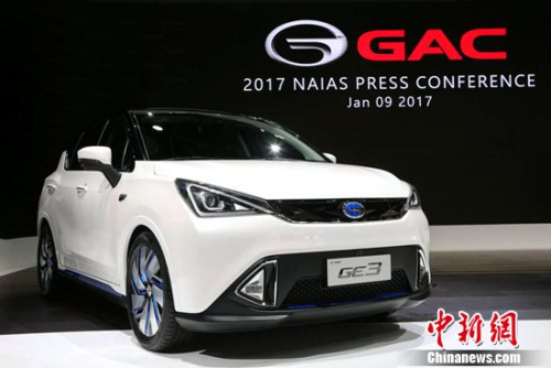“纯电动新能源SUV”传祺GE3 “纯电动新能源SUV”传祺GE3