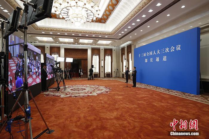 十三届全国人大三次会议第二场“部长通道”