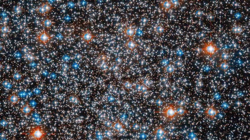 人马座M55球状星团壮观景象