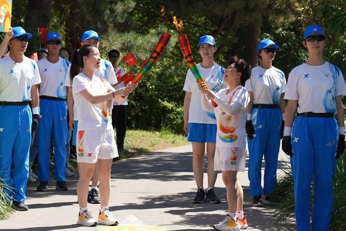 成都世界大学生夏季运动会火炬传递启动