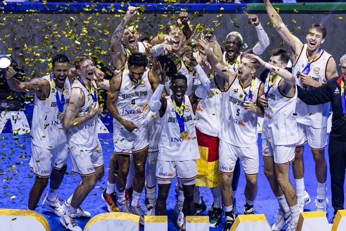 德国男篮首夺世界杯冠军