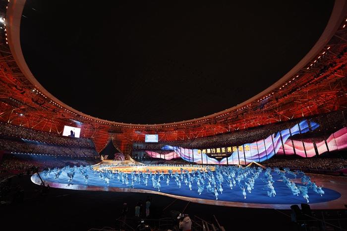 杭州第19届亚运会开幕式举行