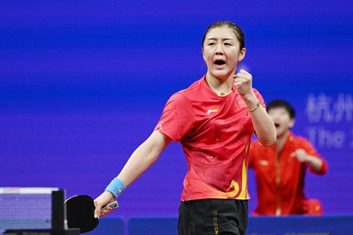 中国女乒实现亚运会团体五连冠