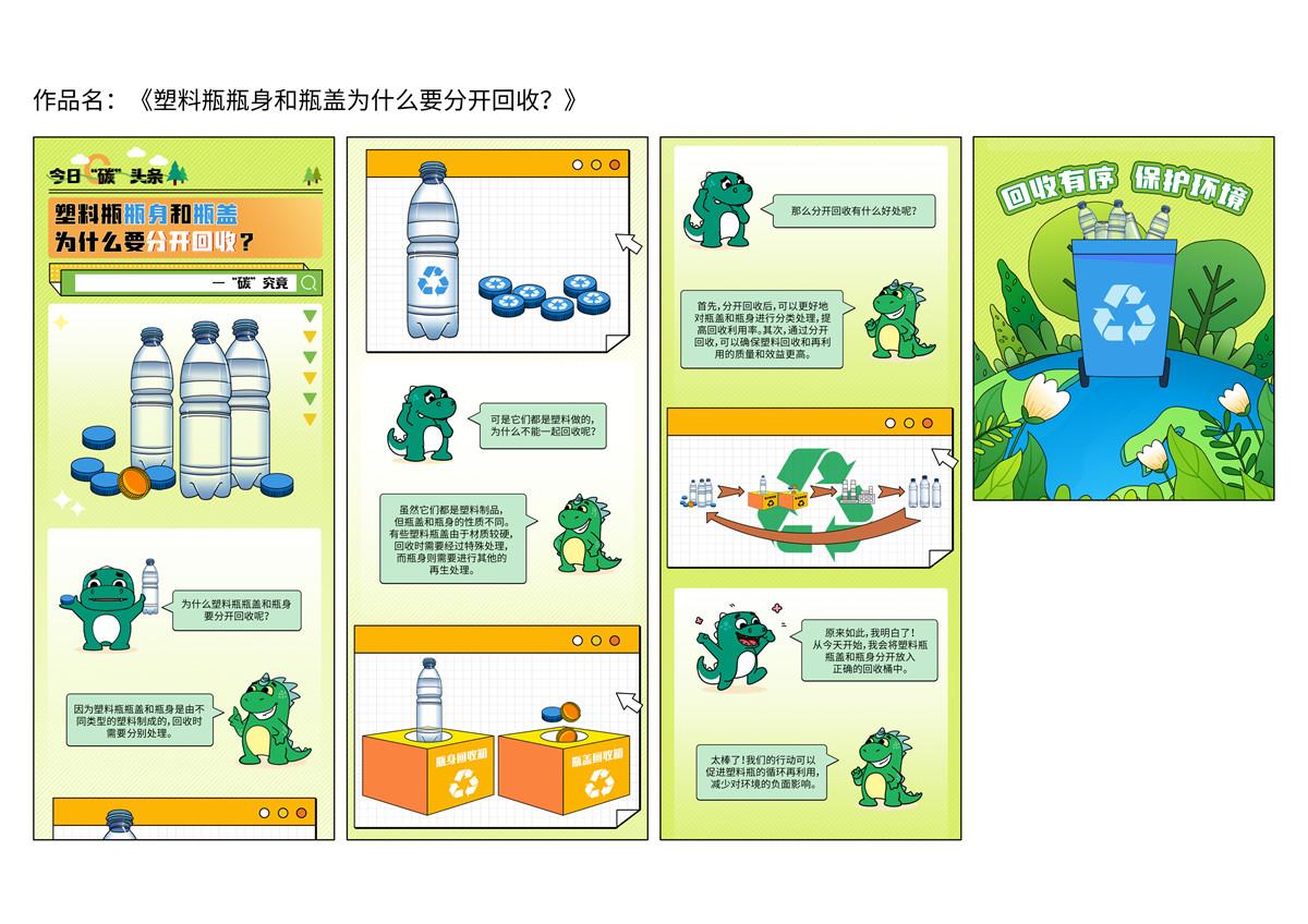 《塑料瓶瓶身和瓶盖为什么要分开回收？》