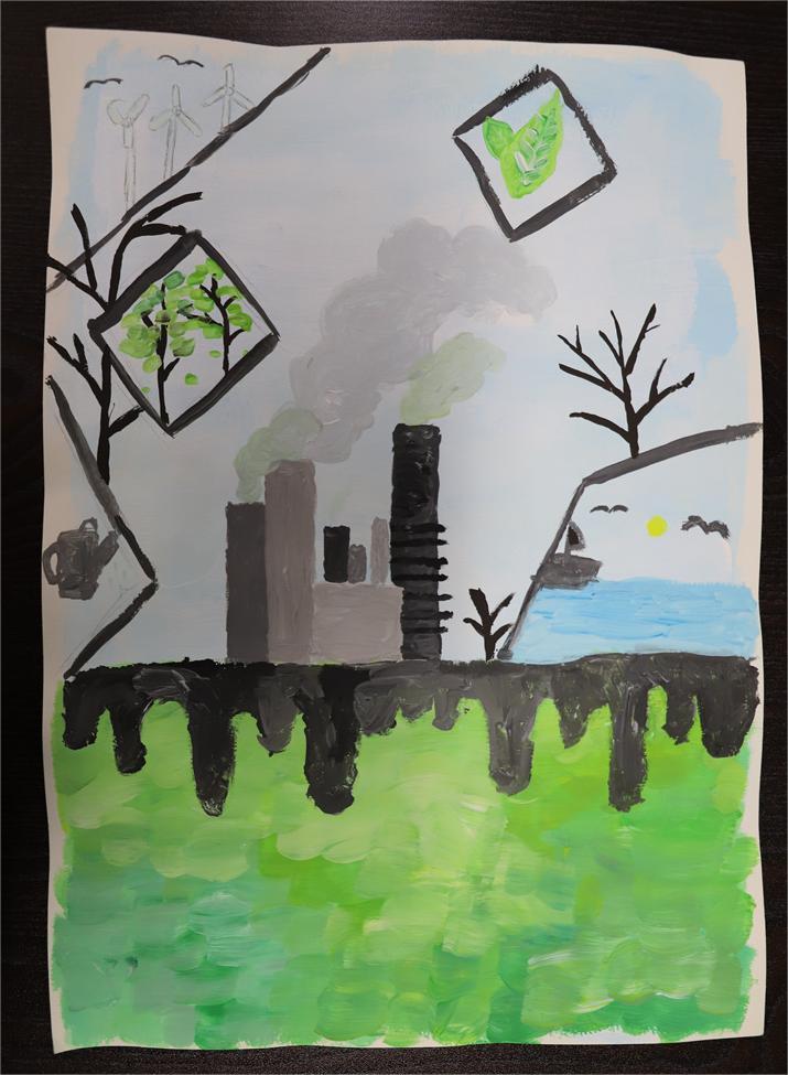 《低碳环保》 阮沐希 12岁