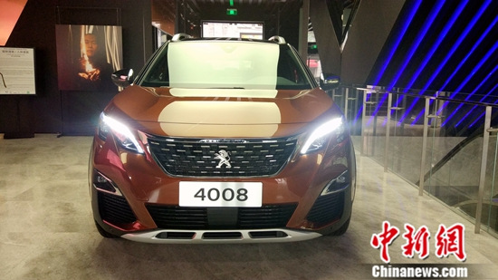 东风标致4008亮相标致大道应对未来消费升级