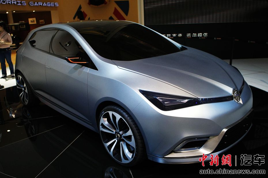 2011上海车展：MG5概念车—中新网汽车频道