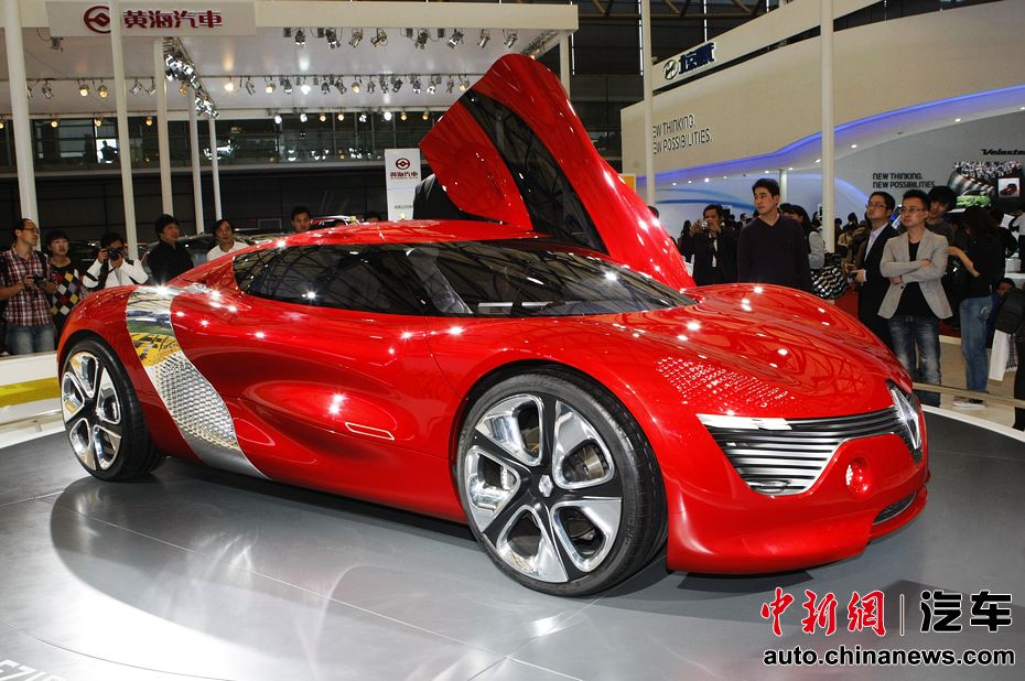 上海车展：雷诺 DeZir——中新网汽车频道