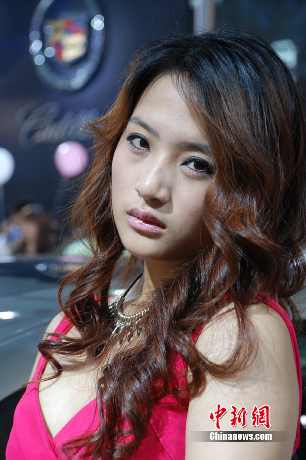 南昌车展千姿百态的车模组图