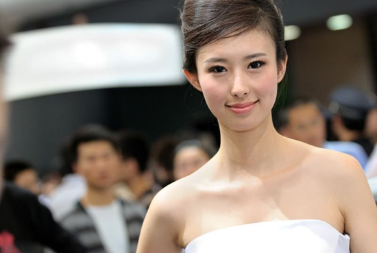 堪称国产最美车模兽兽写真图5