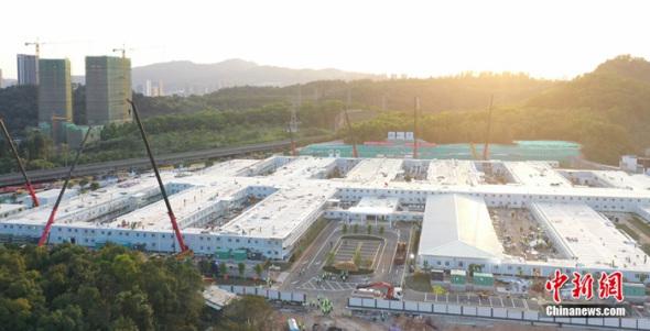 中建二局用“深圳速度”助力深圳版“小汤山”建设