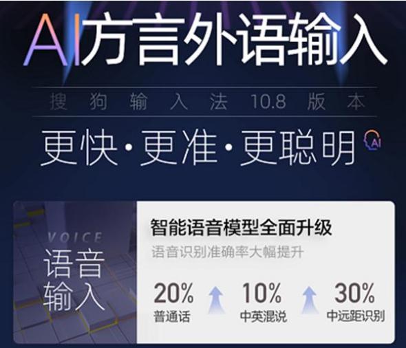 AI赋能搜狗输入法多语言表达无障碍语音识别能力提升40%
