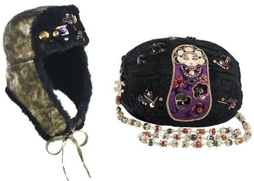 一顶柔软毛茸茸的"哥萨克"帽子,就像julie christie在《日瓦戈医生》