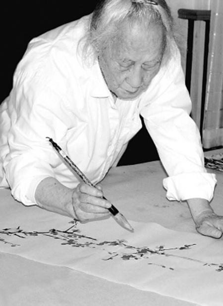 追思110岁晏济元:"画仙"恩师是张大千母亲