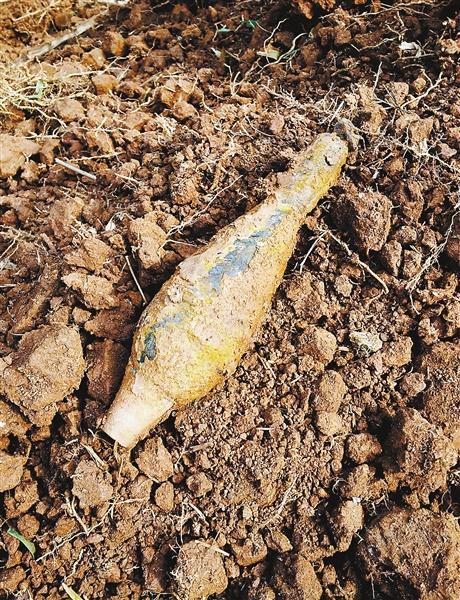 重庆工地挖出废旧炮弹埋藏60年仍有巨大杀伤力