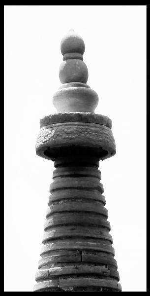 明古塔400斤塔尖被盗北京房山再无类似古塔