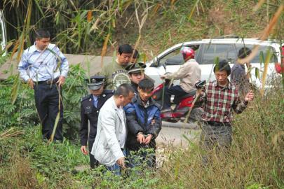 男子因妻子有外遇将其杀死后碎尸图