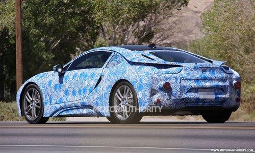 2014款宝马i8谍照 内饰曝光/九月将发布