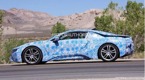 2014款宝马i8谍照 内饰曝光/九月将发布