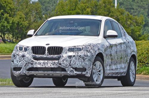 2014款宝马X4谍照曝光 亮相底特律车展