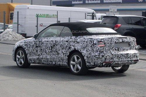 2014奥迪A3敞篷谍照 法兰克福车展发布