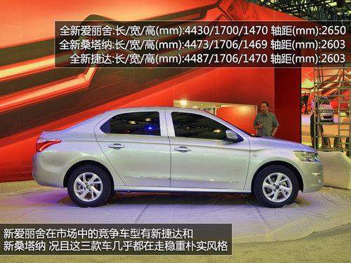 依旧的朴实稳重 上海车展实拍新爱丽舍