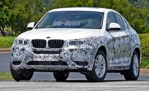 将于2014年发布 宝马X4量产版谍照曝光