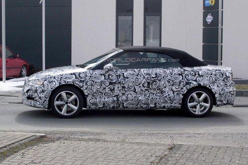2014奥迪A3敞篷谍照 法兰克福车展发布