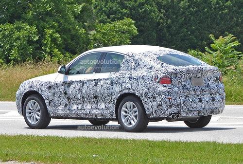 2014款宝马X4谍照曝光 亮相底特律车展