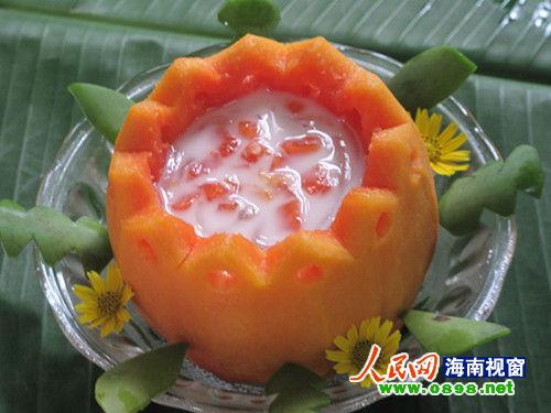 参赛菜品:黎家养颜宝(摄影:刘雨)