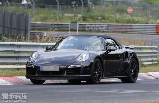 保时捷911 Turbo S敞篷版谍照