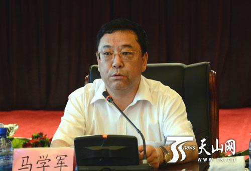 马学军任新疆区委组织部部长图