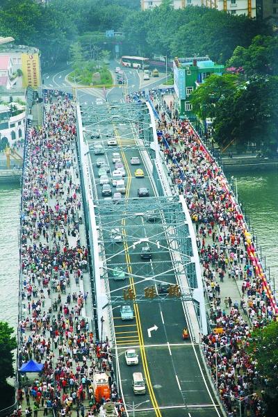 海珠桥的历史图片