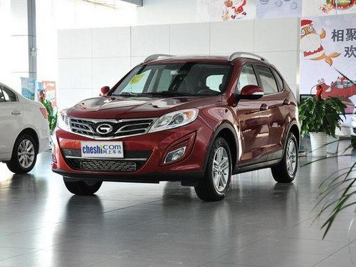 传祺GS5四款新车型上市 售价13.98万起