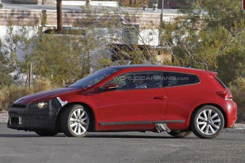 大众第三代尚酷小改款谍照 明年春上市