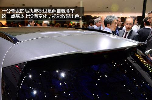 延续概念版设计 车展实拍奔驰GLA量产版