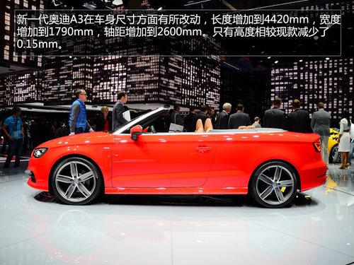 全新奥迪A3敞篷版实拍 未来有望引入国内