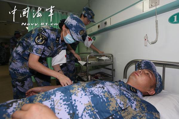 直击和平方舟医院船首次远海应急采供血演练图