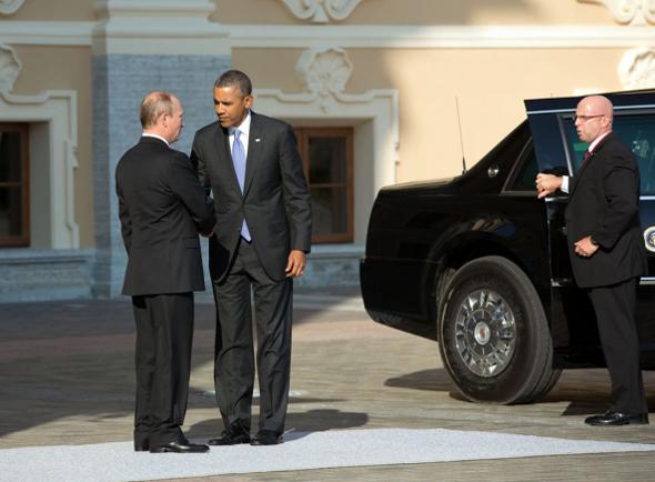 201395գ˹ͳվ()ʥ˵ñ˹̹ŵ˹ӭͳ°()μ20(G20)Ի顣ͼƬ׹(Official U.S. White House Photo by Pete Souza)