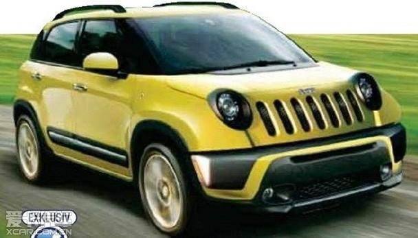 Jeep入门级SUV的假想图