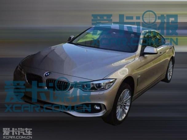 宝马4系 谍照