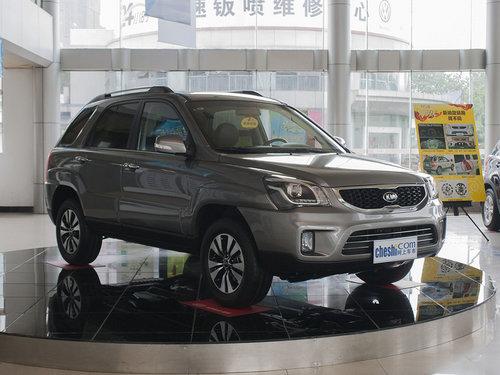 东风悦达起亚 2.0 GLS 车辆右侧45度角