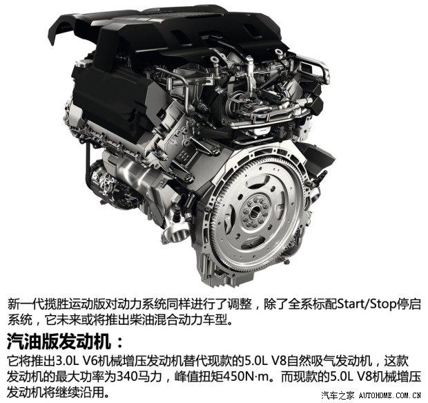 路虎路虎揽胜运动版2014款 3.0 V6 SC HSE