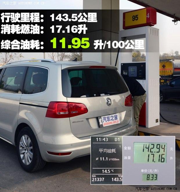 大众大众(进口)夏朗2012款 2.0TSI 豪华型 欧IV